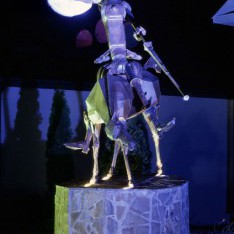 Скульптура Дон Кихот в поселке Николино