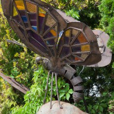 Скульптура Бабочки в КП Николино